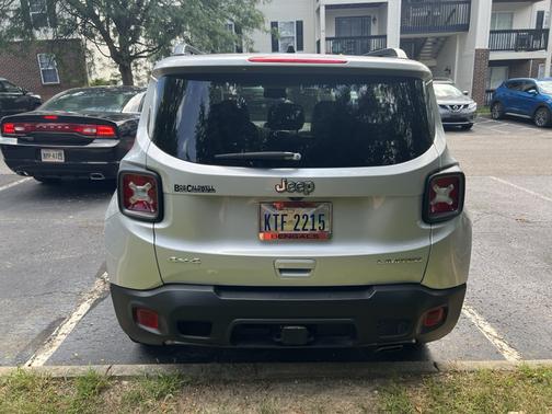 Silver 2021 Jeep Renegade Limited