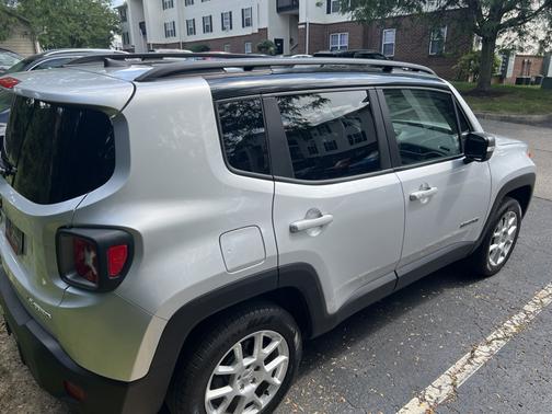 Silver 2021 Jeep Renegade Limited