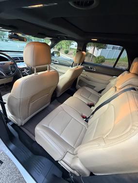 White 2017 Ford Explorer Limited