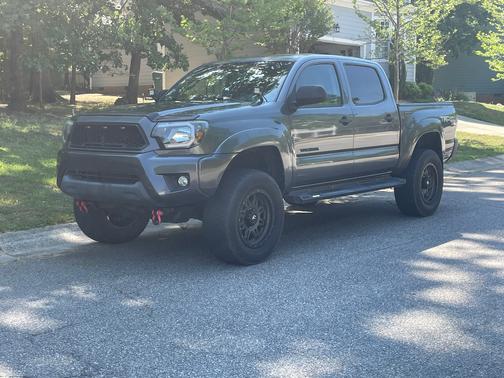 Gray 2015 Toyota Tacoma TRD Pro