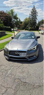 Gray 2017 INFINITI Q60 3.0T Premium