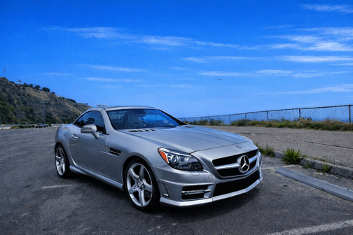Silver 2013 Mercedes-Benz SLK-Class SLK 250
