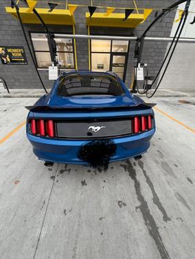 Blue 2017 Ford Mustang EcoBoost