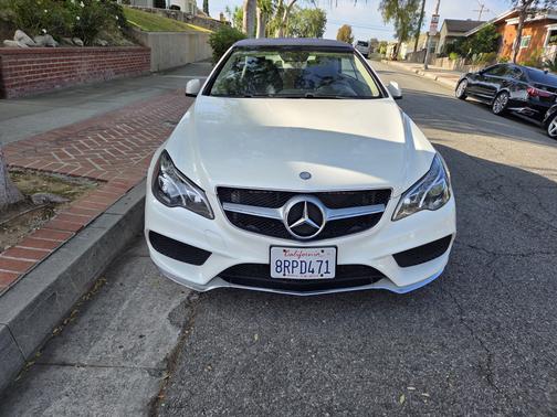 White 2016 Mercedes-Benz E-Class E 550