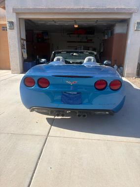 Blue 2008 Chevrolet Corvette Base