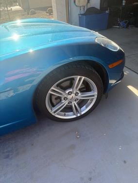 Blue 2008 Chevrolet Corvette Base