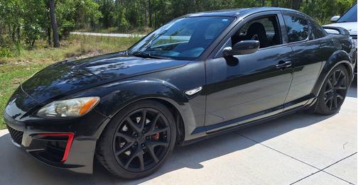 Black 2011 Mazda RX-8 Sport