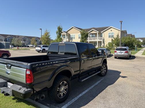 Black 2013 Ford F-250 Platinum