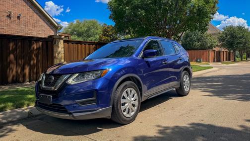 Blue 2019 Nissan Rogue S