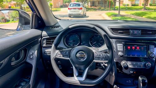 Blue 2019 Nissan Rogue S