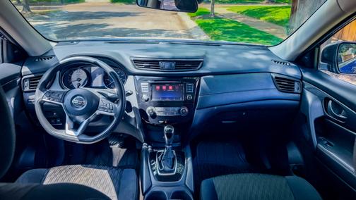 Blue 2019 Nissan Rogue S