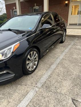 Black 2017 Hyundai SONATA Sport