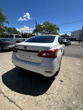 White 2015 Nissan Sentra S