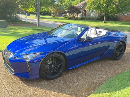 Blue 2024 Lexus LC 500 Base