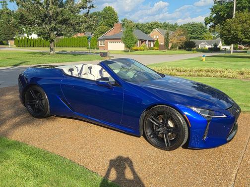 Blue 2024 Lexus LC 500 Base