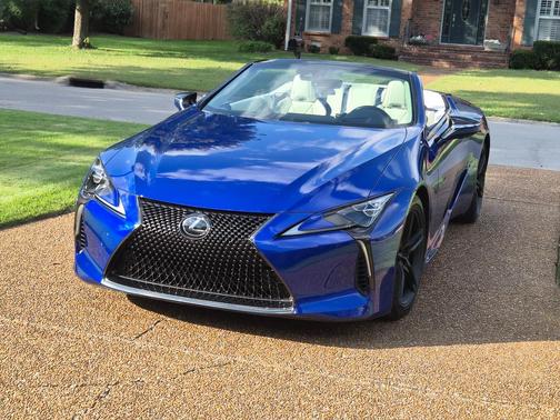 Blue 2024 Lexus LC 500 Base