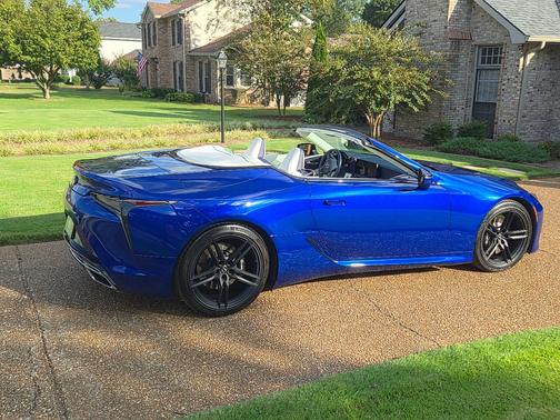 Blue 2024 Lexus LC 500 Base