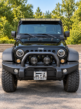 Black 2015 Jeep Wrangler Unlimited Sport