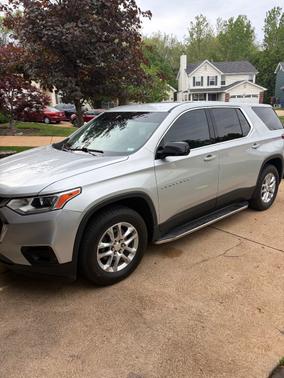 Silver 2018 Chevrolet Traverse LS