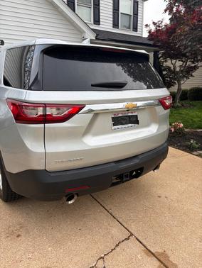 Silver 2018 Chevrolet Traverse LS