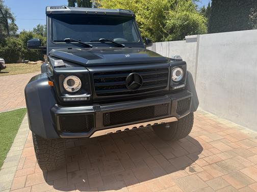 Black 2018 Mercedes-Benz G 550 4x4 Squared Base