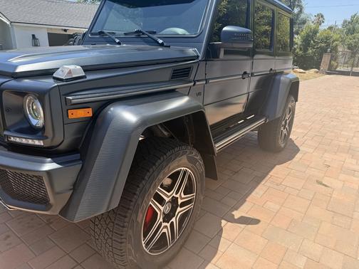 Black 2018 Mercedes-Benz G 550 4x4 Squared Base