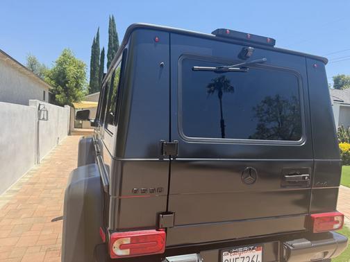 Black 2018 Mercedes-Benz G 550 4x4 Squared Base