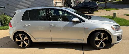 Silver 2015 Volkswagen Golf GTI 2.0T Autobahn 4-Door