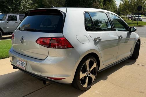 Silver 2015 Volkswagen Golf GTI 2.0T Autobahn 4-Door