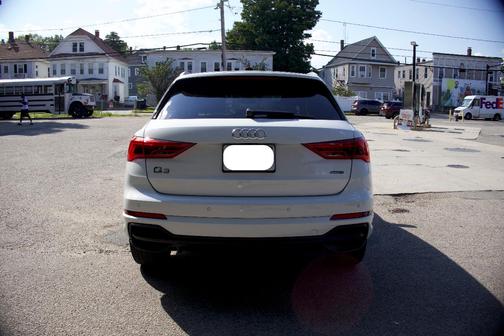White 2021 Audi Q3 45 S line Premium