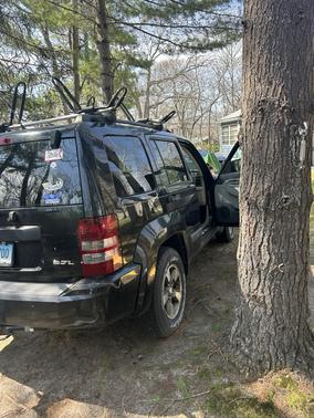 Black 2008 Jeep Liberty Sport