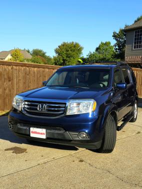 Blue 2013 Honda Pilot EX-L