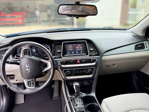 Blue 2018 Hyundai SONATA SEL