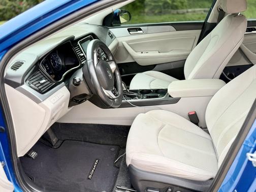 Blue 2018 Hyundai SONATA SEL