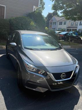 Gray 2022 Nissan Versa SV
