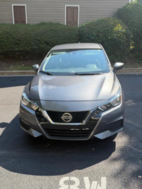 Gray 2022 Nissan Versa SV