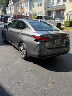 Gray 2022 Nissan Versa SV