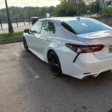 White 2023 Toyota Camry XSE