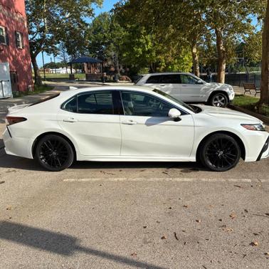 White 2023 Toyota Camry XSE