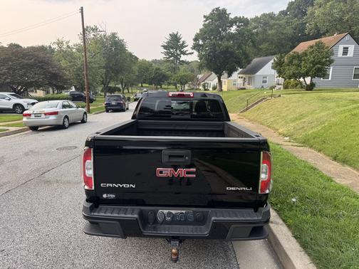 Black 2018 GMC Canyon Denali