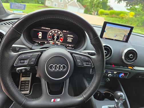 Black 2018 Audi S3 2.0T Premium Plus