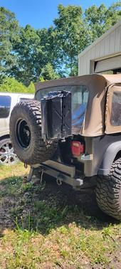 Black 1995 Jeep Wrangler SE 4WD