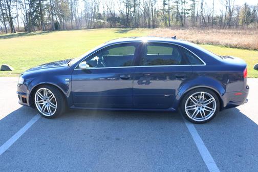 Blue 2007 Audi RS 4 Base