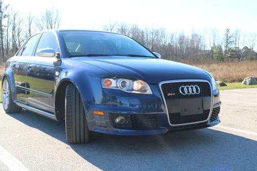 Blue 2007 Audi RS 4 Base