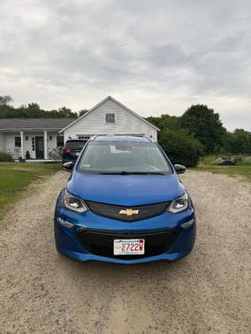 Blue 2017 Chevrolet Bolt EV Premier