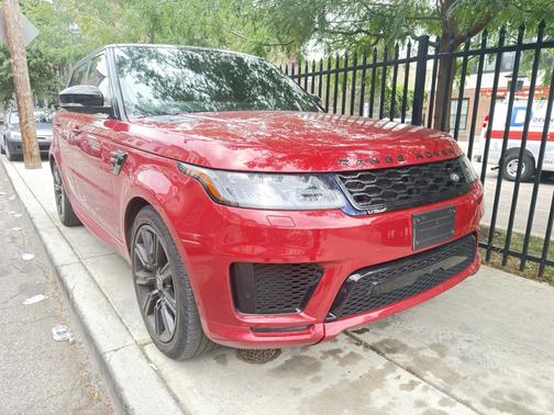 Red 2020 Land Rover Range Rover Sport Autobiography