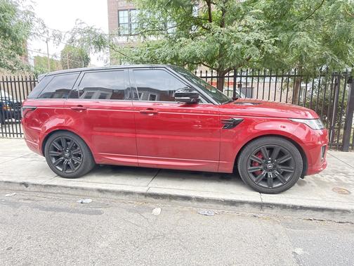 Red 2020 Land Rover Range Rover Sport Autobiography