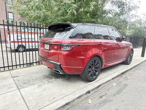 Red 2020 Land Rover Range Rover Sport Autobiography