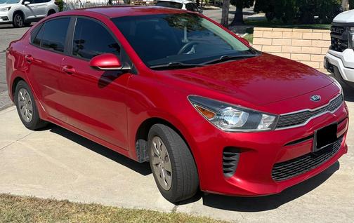 Red 2018 Kia Rio S