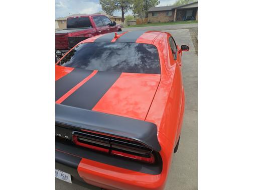 Orange 2022 Dodge Challenger SRT Hellcat Redeye Widebody Jailbreak